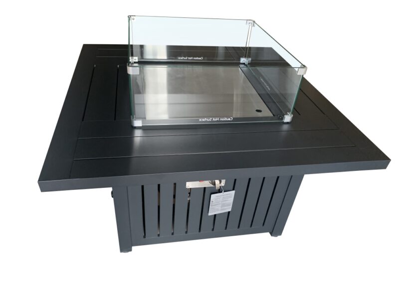 Square Fire Table Black Mountain House Furniture